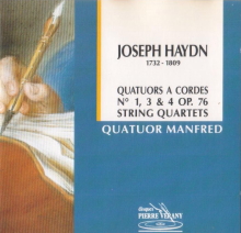 HAYDN-QUATUOR MANFRED