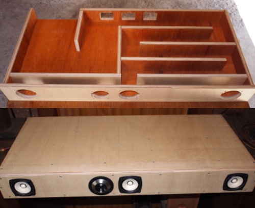 盆栽シアター FE83En一体型バックロードホーン